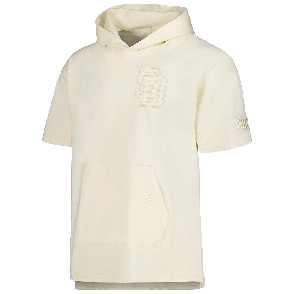 Men's Pro Standard Cream San Diego Padres Neutral Hoodie T-Shirt
