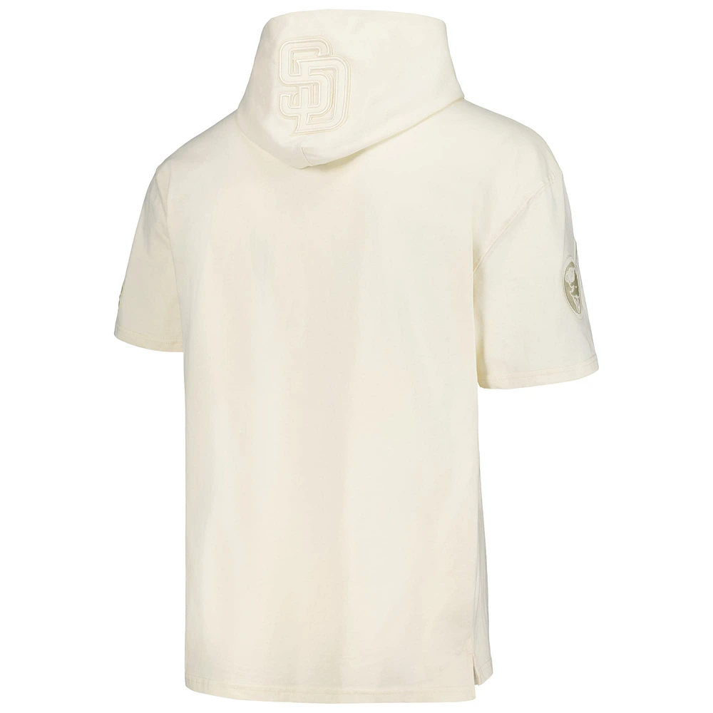 Men's Pro Standard Cream San Diego Padres Neutral Hoodie T-Shirt