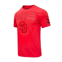 Men's Pro Standard San Diego Padres Classic Triple Red T-Shirt
