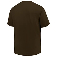 Men's Profile Brown San Diego Padres Big & Tall Primary Logo T-Shirt