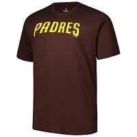 Men's Profile Jackson Merrill Brown San Diego Padres Big & Tall Name Number T-Shirt