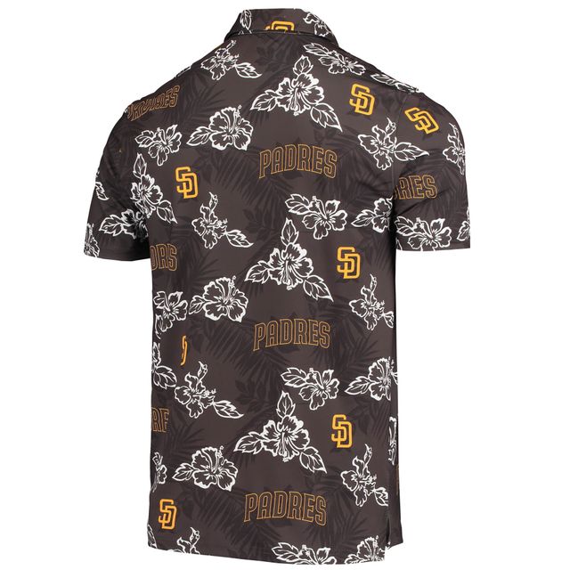 Polo Performance San Diego Padres Reyn Spooner pour homme, marron