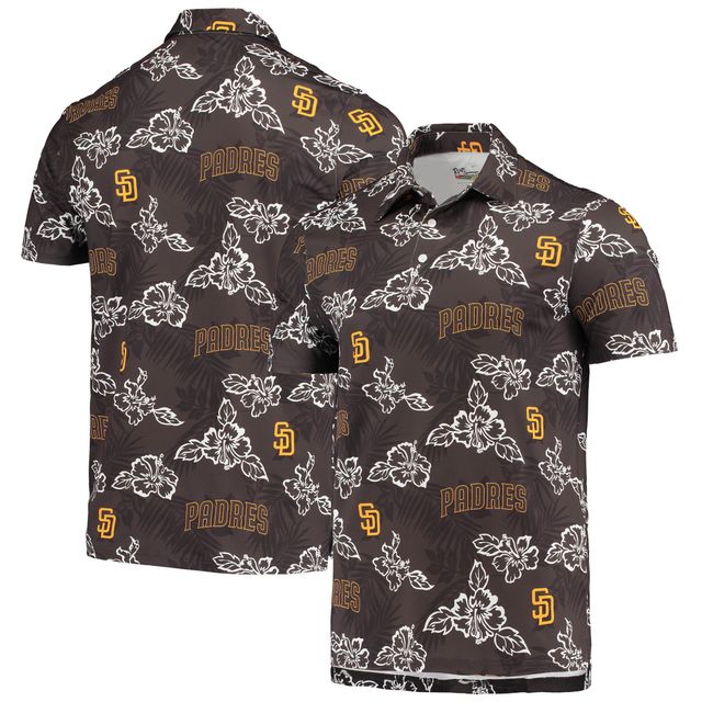 Polo Performance San Diego Padres Reyn Spooner pour homme, marron