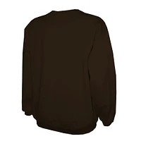 Men's Stitches Brown San Diego Padres Lightweight Crew Sweatshirt
