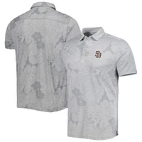 Men's Tommy Bahama  Gray San Diego Padres Blooms Polo