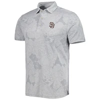 Men's Tommy Bahama  Gray San Diego Padres Blooms Polo