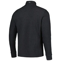 Veste noire Vineyard Vines pour hommes des San Diego Padres Saltwater Quarter-Zip
