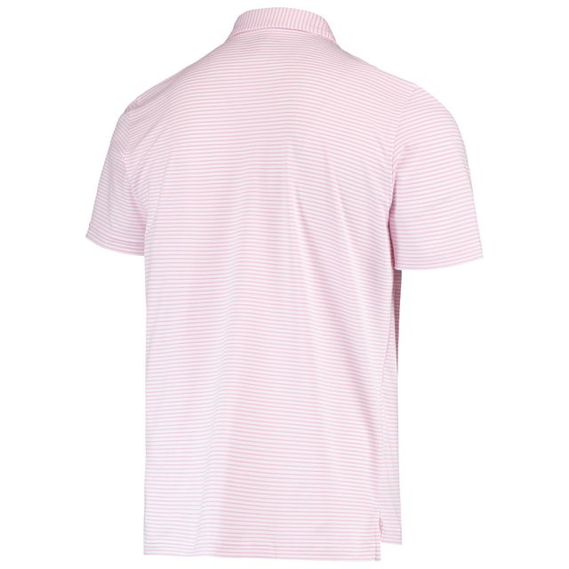 Polo pour homme Vineyard Vines rose/blanc San Diego Padres Bradley Stripe