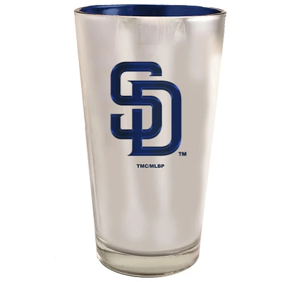 Padres de San Diego 16oz. Verre à pinte galvanisé