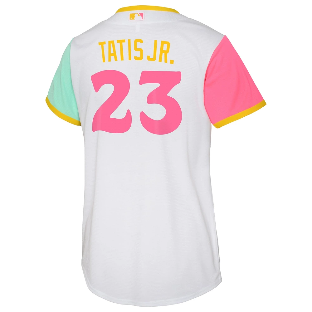 Toddler Nike Fernando Tatis Jr. White San Diego Padres City Connect Replica Player Jersey
