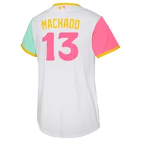 Toddler Nike Manny Machado White San Diego Padres City Connect Replica Player Jersey