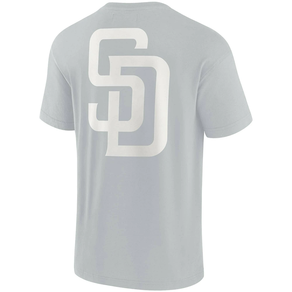 Unisex Fanatics Gray San Diego Padres Elements Super Soft Short Sleeve T-Shirt