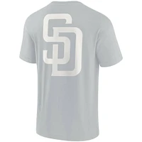 Unisex Fanatics Gray San Diego Padres Elements Super Soft Short Sleeve T-Shirt