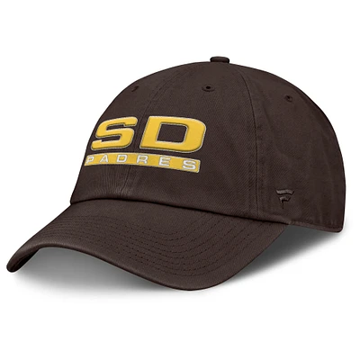 Casquette ajustable Fanatics Brown San Diego Padres Fly Out pour femme