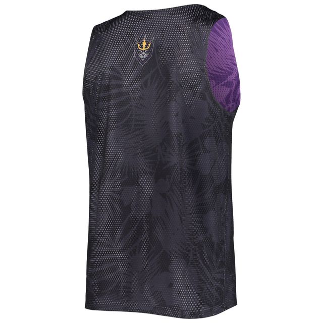 Débardeur en maille réversible San Diego Seals FOCO violet/noir pour homme