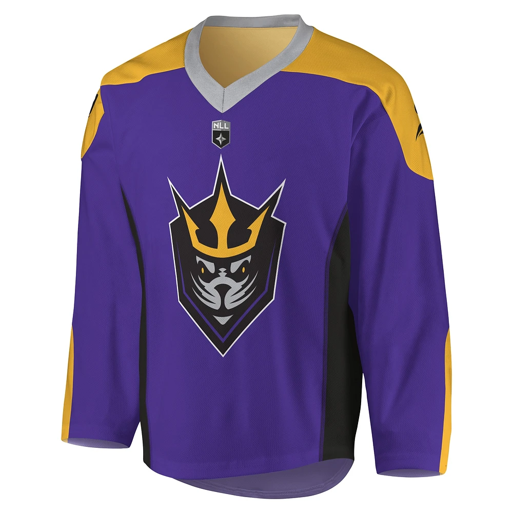 Maillot Homme Replica San Diego Seals Violet/Or