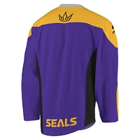 Maillot Homme Replica San Diego Seals Violet/Or