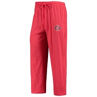 Men's Concepts Sport Cardinal/Heathered Charcoal San Diego State Aztecs Meter Long Sleeve T-Shirt & Pants Sleep Set