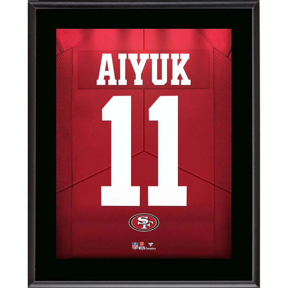 Brandon Aiyuk San Francisco 49ers 10.5" x 13" Jersey Number Sublimated Player Plaque