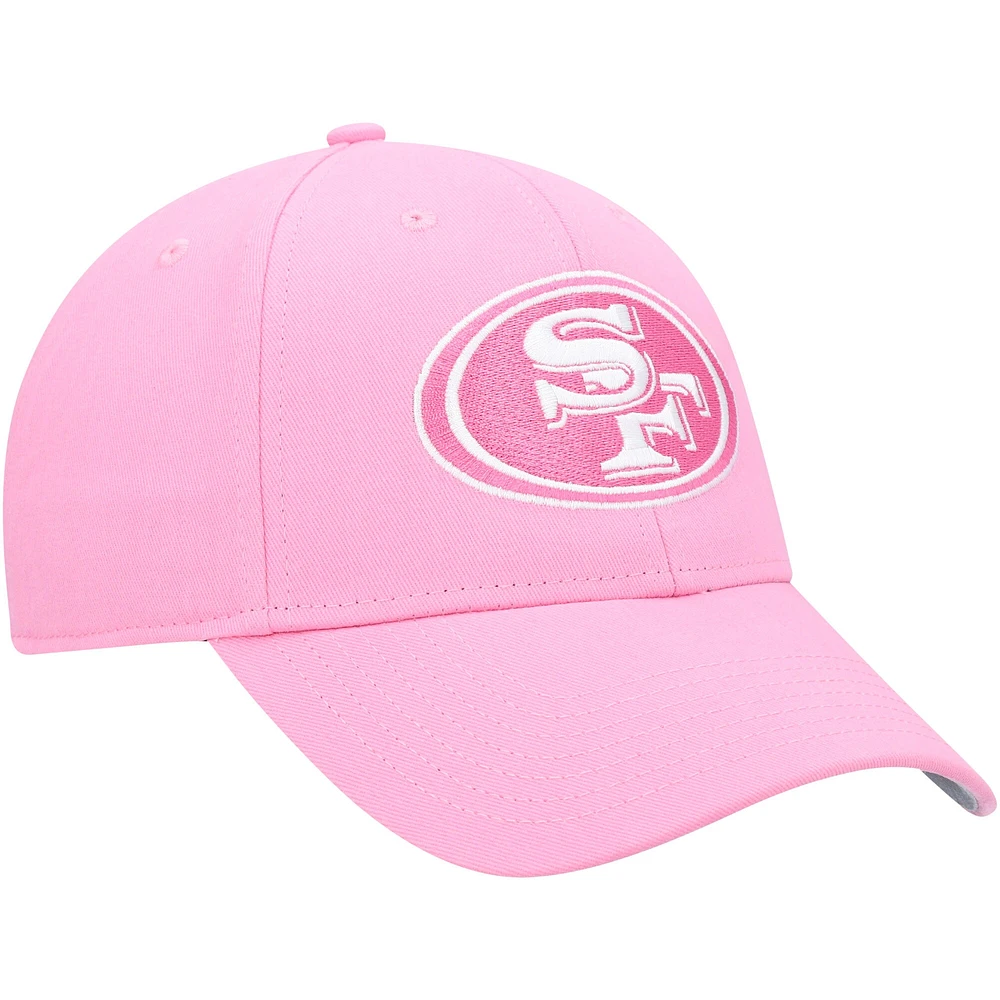 Girls Youth '47 Pink San Francisco 49ers Rose MVP Adjustable Hat