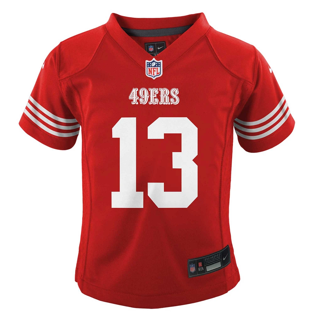 Infant Nike Brock Purdy Scarlet San Francisco 49ers Team Player Game Jersey