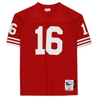 Joe Montana San Francisco 49ers Autographed Mitchell & Ness Red Authentic Jersey