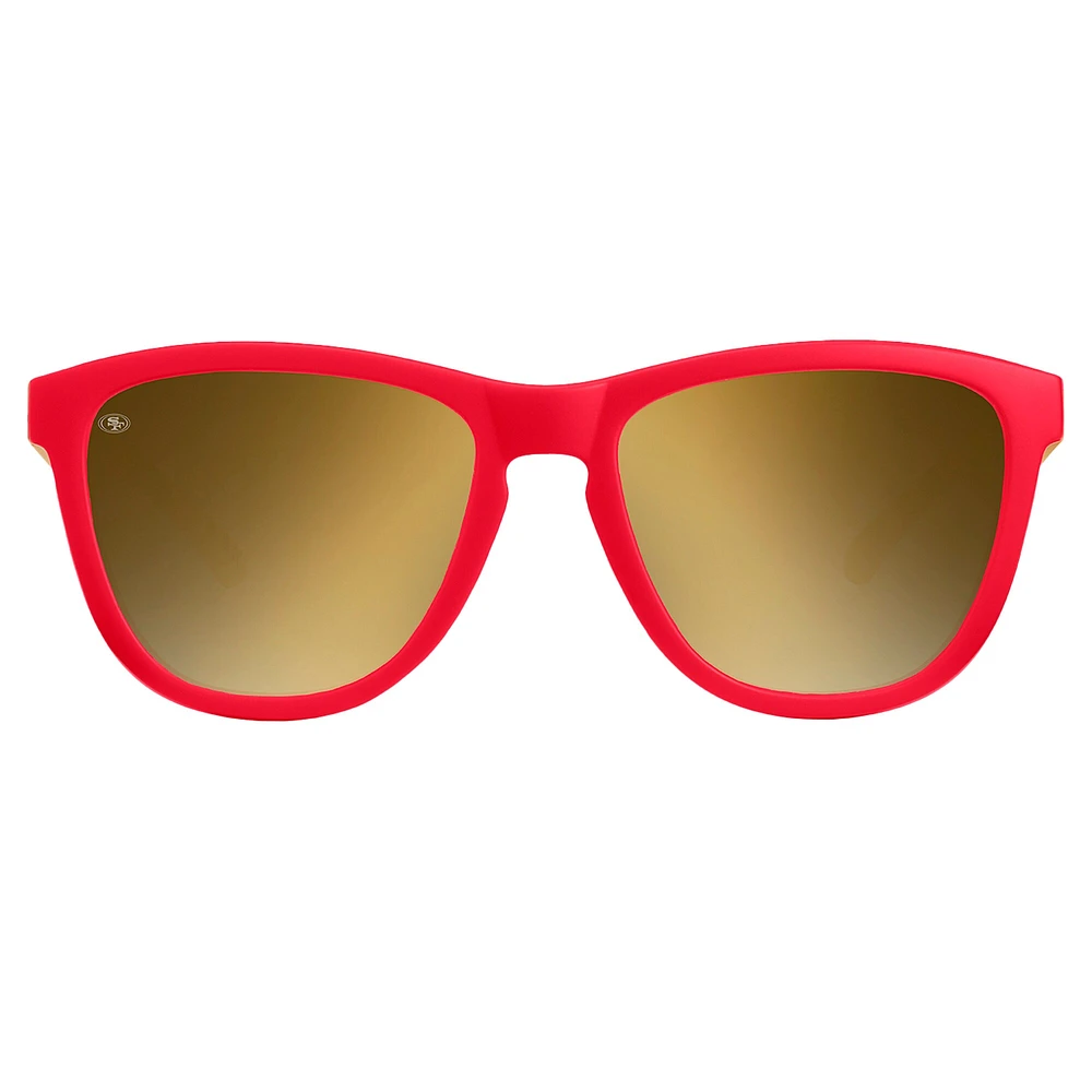 Lunettes de soleil de sport haut de gamme Knockaround San Francisco 49ers