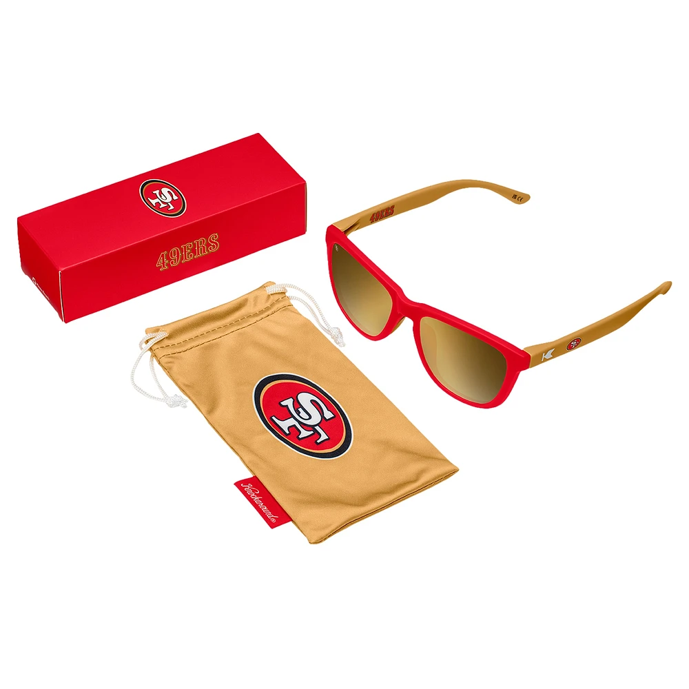 Lunettes de soleil de sport haut de gamme Knockaround San Francisco 49ers