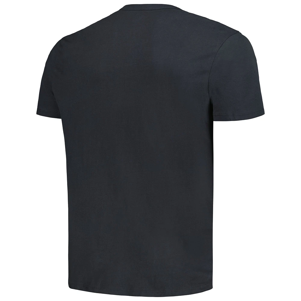 Men's '47 Black San Francisco 49ers Rider Franklin T-Shirt