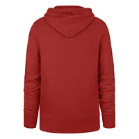 Men's '47 Scarlet San Francisco 49ers Faithful to the Bay Regional Headline Pullover Hoodie
