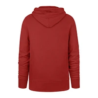 Men's '47 Scarlet San Francisco 49ers Headline Pullover Hoodie