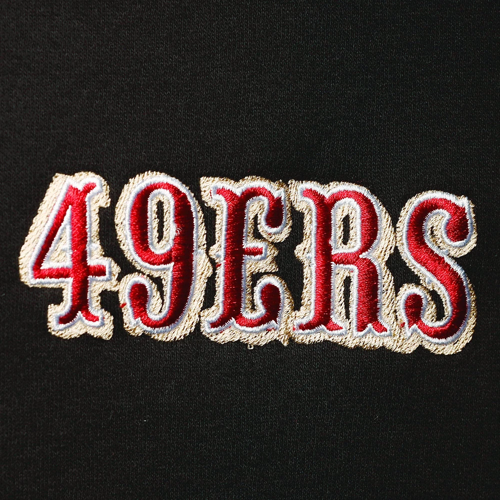 Men's Dunbrooke Black San Francisco 49ers Craftsman Thermal-Lined Full-Zip Hoodie