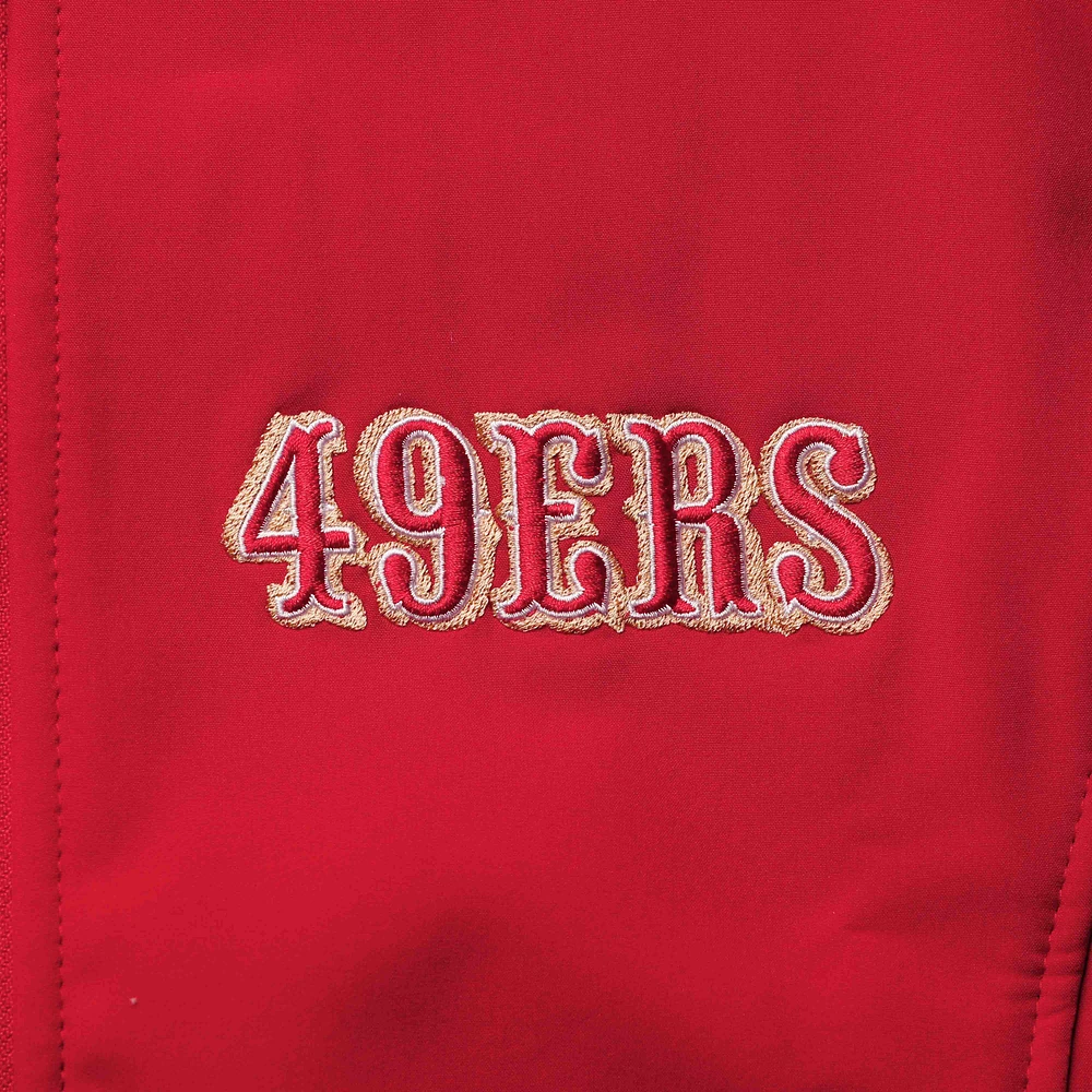 Men's Dunbrooke Scarlet San Francisco 49ers Sonoma Softshell Full-Zip Jacket