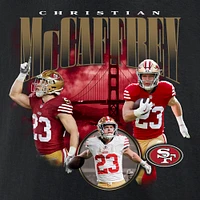 Men's Fanatics Christian McCaffrey Black San Francisco 49ers Notorious Player Graphic T-Shirt
