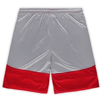 Men's Fanatics Scarlet San Francisco 49ers Big & Tall Team Logo Shorts