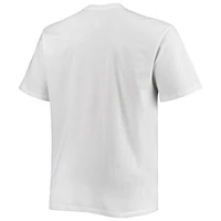Men's Fanatics White San Francisco 49ers Big & Tall City Pride T-Shirt