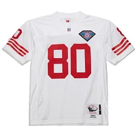 Maillot de joueur retraité authentique Mitchell & Ness Jerry Rice blanc San Francisco 49ers 1994 pour homme