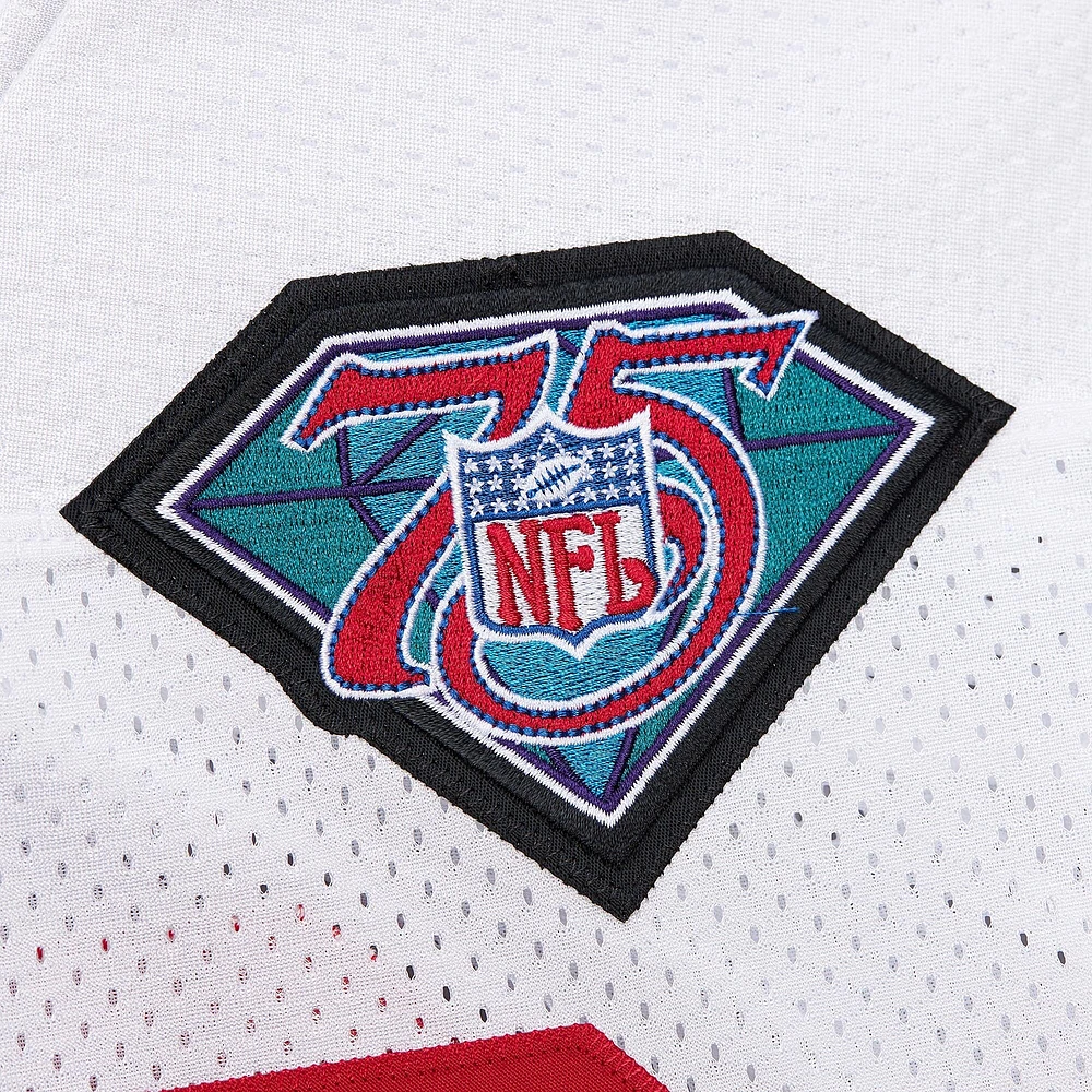 Maillot de joueur retraité authentique Mitchell & Ness Jerry Rice blanc San Francisco 49ers 1994 pour homme