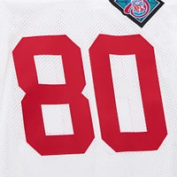 Maillot de joueur retraité authentique Mitchell & Ness Jerry Rice blanc San Francisco 49ers 1994 pour homme