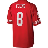 Maillot réplique Mitchell & Ness Steve Young Scarlet San Francisco 49ers Legacy pour hommes