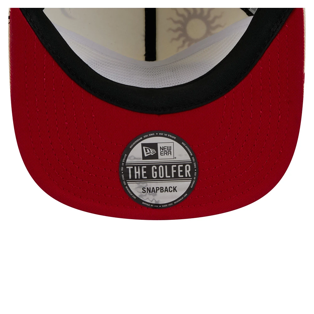 Casquette ajustable New Era pour homme, couleur crème