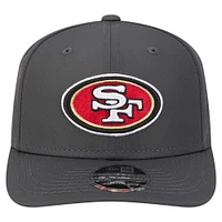 Casquette extensible rouge New Era pour hommes des 49ers de San Francisco 9SEVENTY