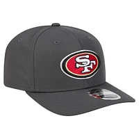 Casquette extensible rouge New Era pour hommes des 49ers de San Francisco 9SEVENTY