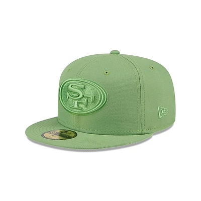 Men's New Era Green San Francisco 49ers Color Pack 59FIFTY Fitted Hat