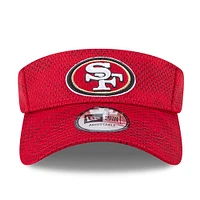 Men's New Era  Scarlet San Francisco 49ers 2024 Sideline Visor