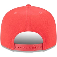 Men's New Era Scarlet San Francisco 49ers Color Pack Brights 9FIFTY Snapback Hat