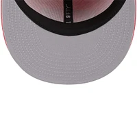 Men's New Era Scarlet San Francisco 49ers Color Pack Brights 9FIFTY Snapback Hat