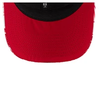 Men's New Era Scarlet San Francisco 49ers Hula 9SEVENTY Adjustable Trucker Hat