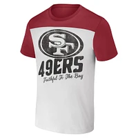 Men's NFL x Darius Rucker Collection by Fanatics Cream San Francisco 49ers Colorblocked T-Shirt
