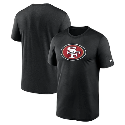 T-shirt Nike noir pour homme avec logo Primetime Legend des San Francisco 49ers